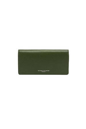 Portafoglio in pelle martellata verde GIANNI CHIARINI | PF5041GRN14051